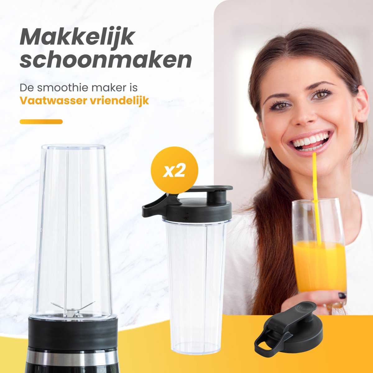 Smoothie maker - Premium  van GoodForce - Slechts €34.99! Winkel nu bij GoodForce